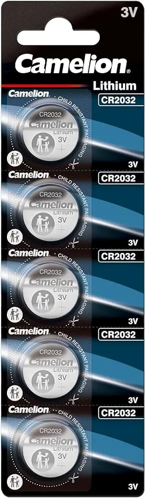 بطاريات كماليون دائري 5حبة الشريط CR1220-BP5