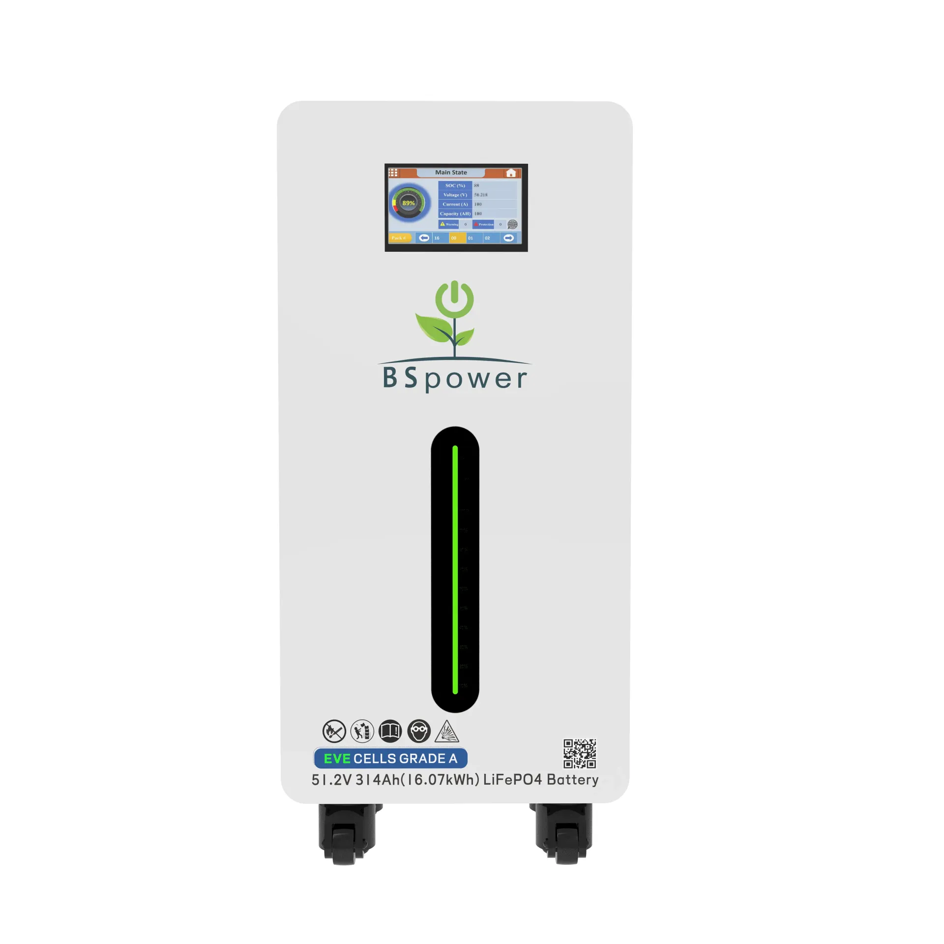 [303.15.10.06.31] بطاريات بي اس باور 314AH لثيوم 51.2V 16KW